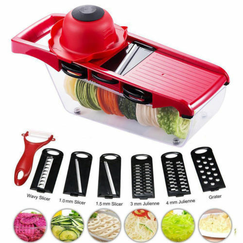 Yosoo 7in1 Mandoline Slicer Vegetable Food Slicer Kitchen Chopper Cutter Friut Tomato